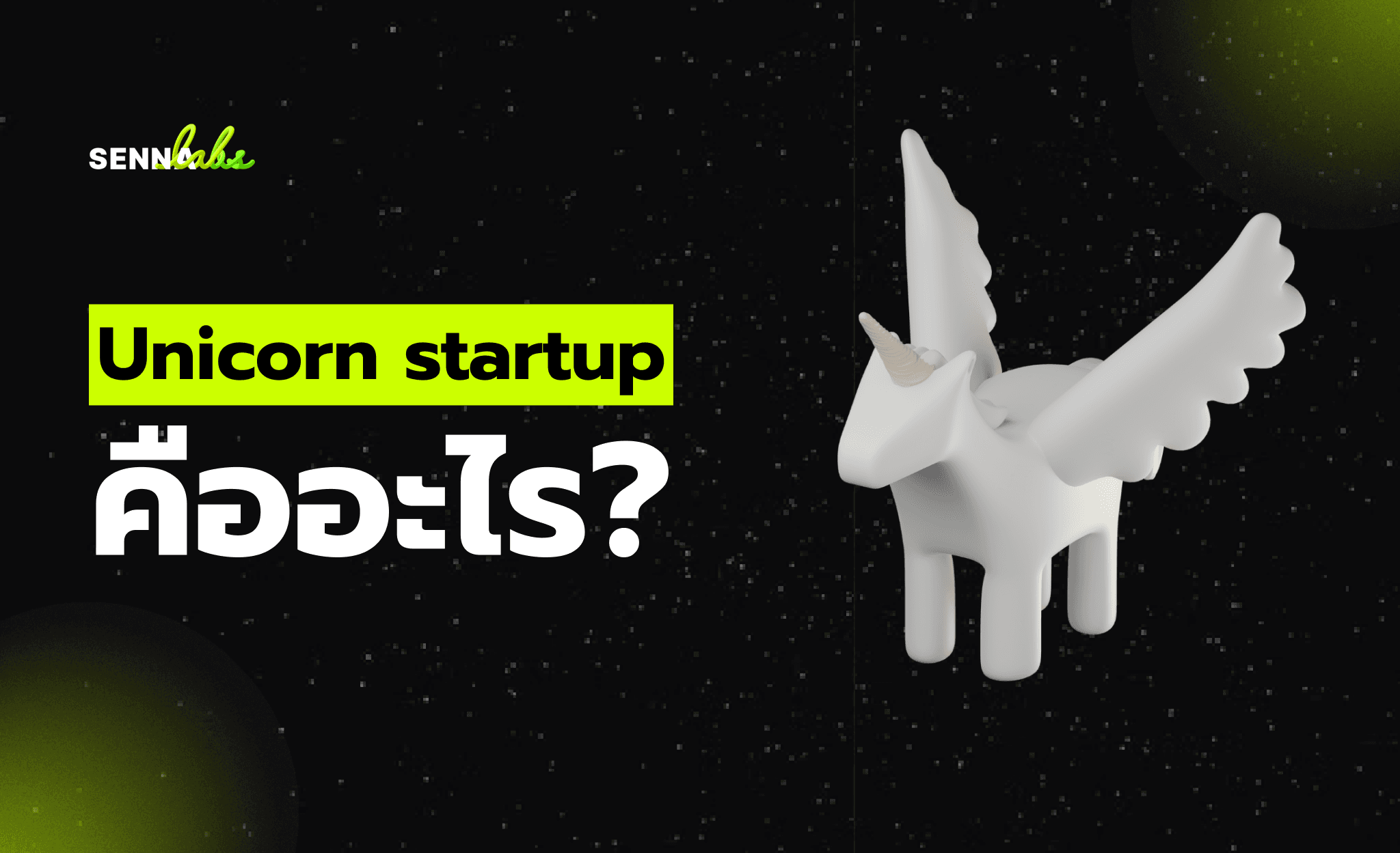 Unicorn startup คืออะไร?