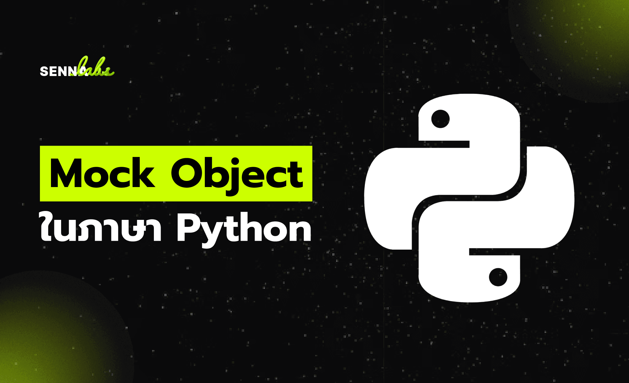 Mock Object ในภาษา Python