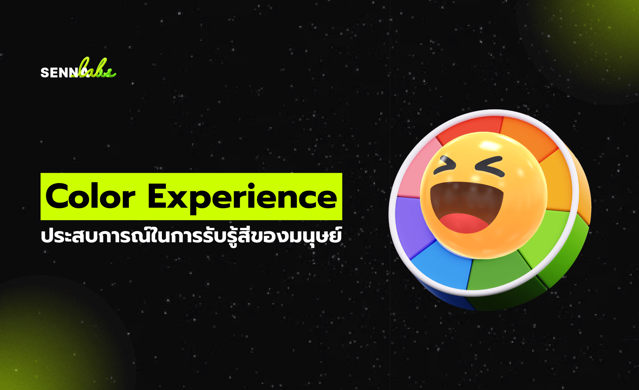 Color Experience ประสบการณ์ในการรับรู้สีของมนุษย์