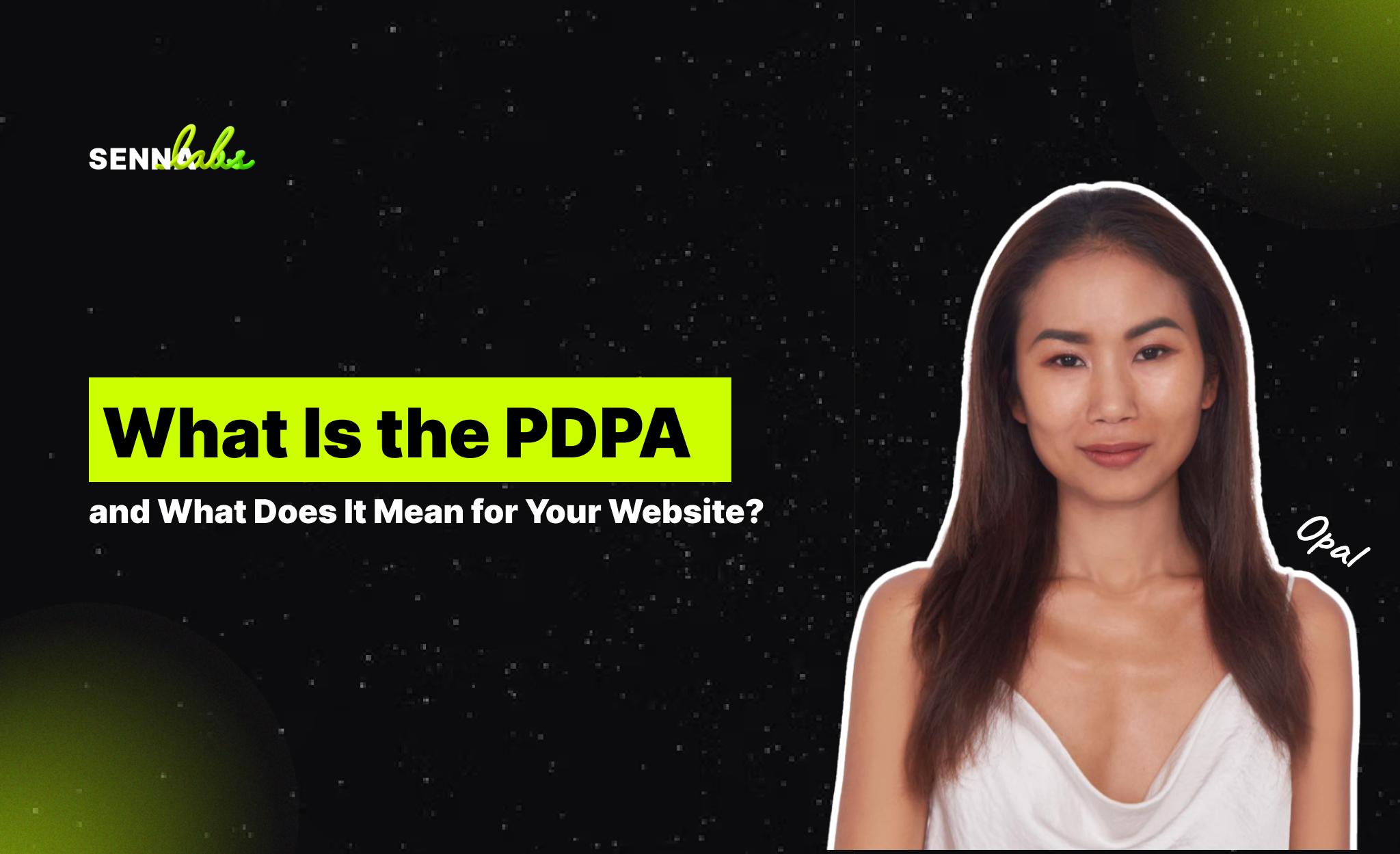 What Is the PDPA and What Does It Mean for Your Website?