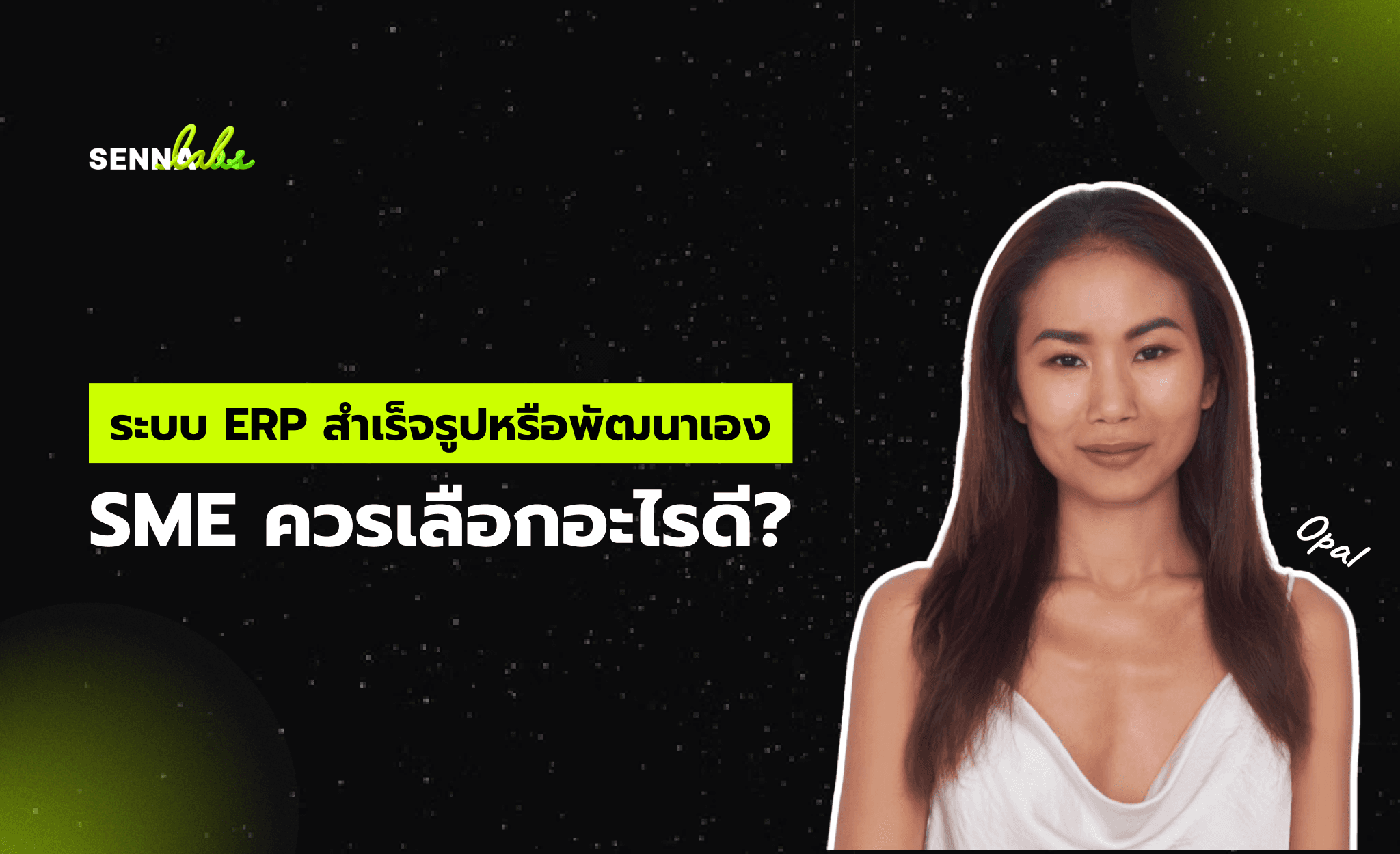 ระบบ ERP สำเร็จรูปหรือพัฒนาเอง SME ควรเลือกอะไรดี?