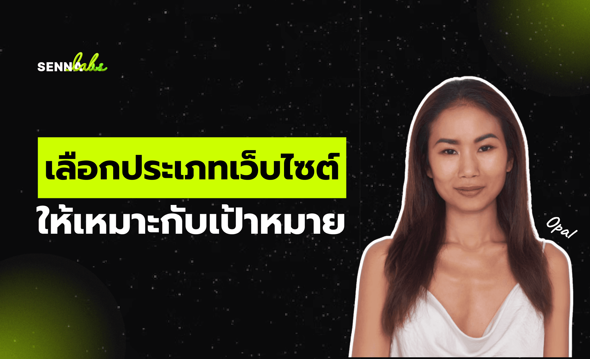 เลือกประเภทเว็บไซต์ให้เหมาะกับเป้าหมาย