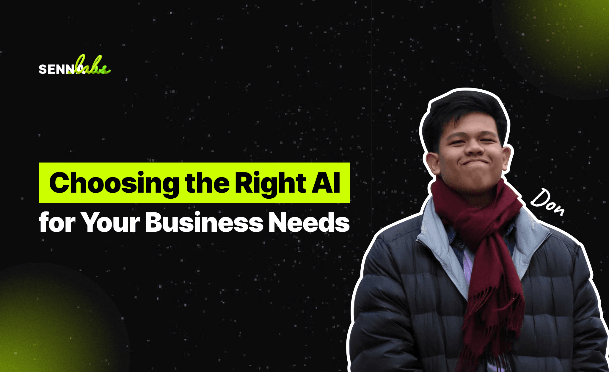Choosing the Right AI for Your Business Needs