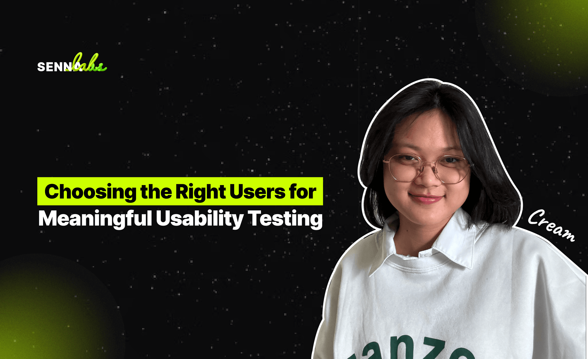 Choosing the Right Users for Meaningful Usability Testing