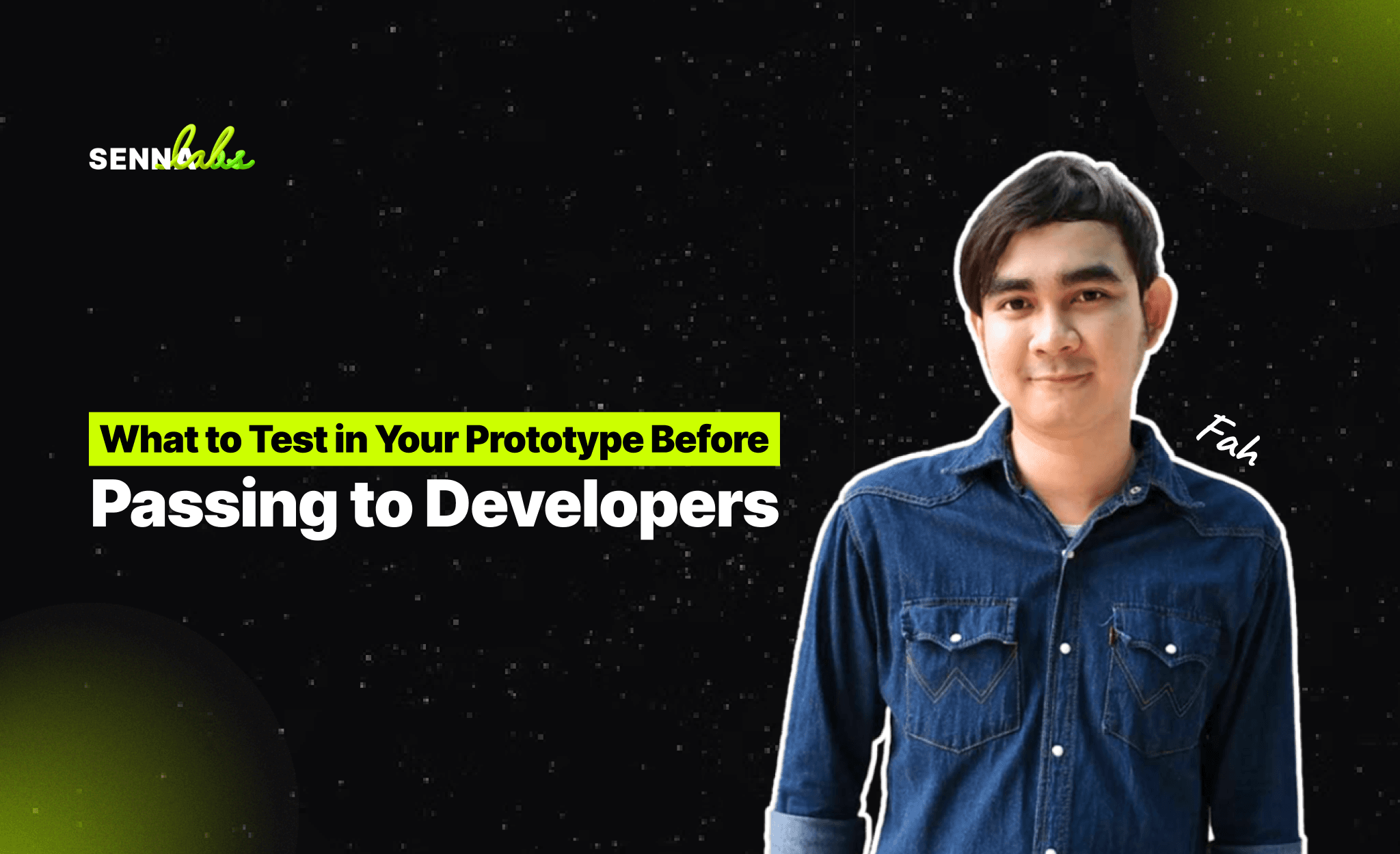 What to Test in Your Prototype Before Passing to Developers