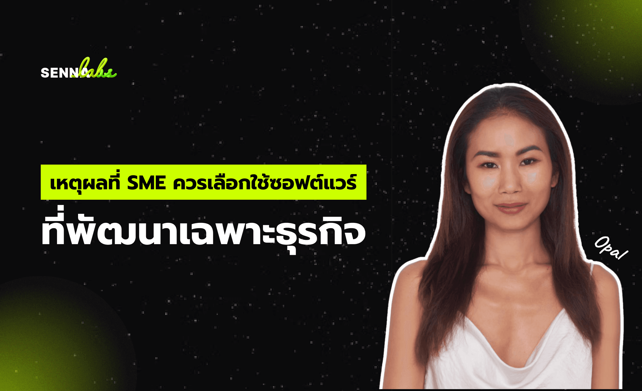 5 เหตุผลที่ SME ควรเลือกใช้ซอฟต์แวร์ที่พัฒนาเฉพาะธุรกิจ