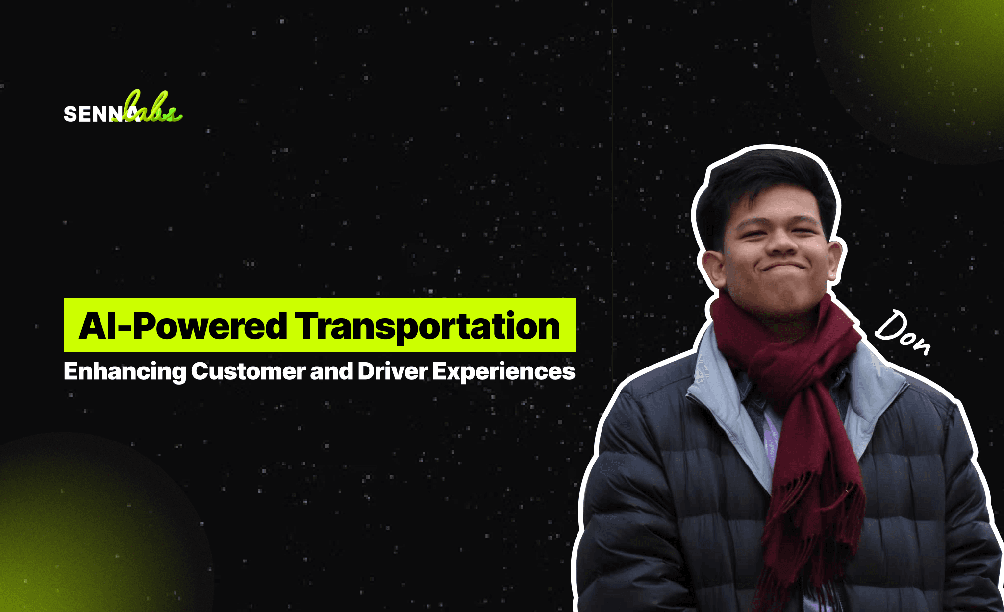 AI-Powered Transportation: Enhancing Customer and Driver Experiences