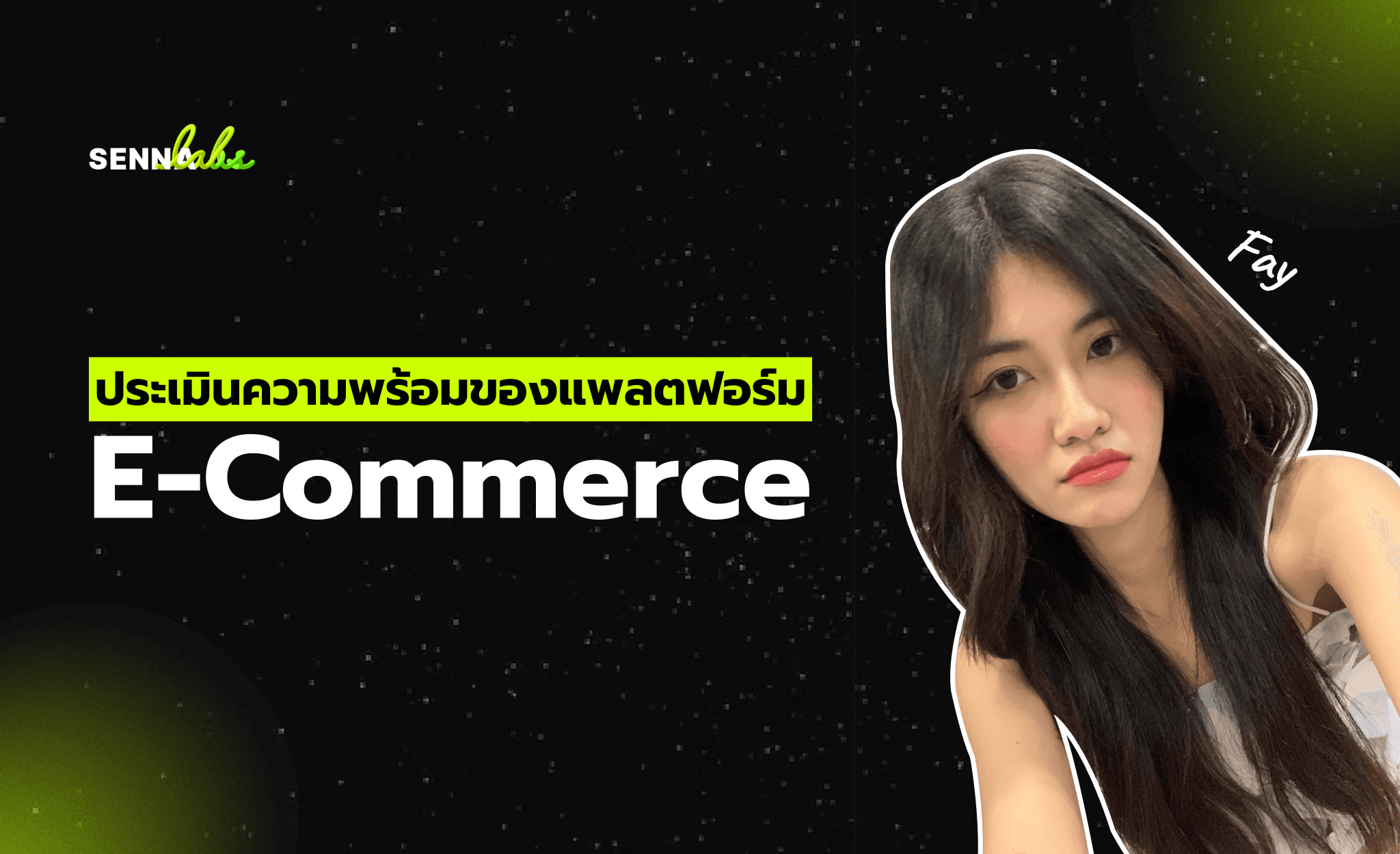 ประเมินความพร้อมของแพลตฟอร์ม E-Commerce: การพัฒนาระบบหลังบ้านและเพิ่มประสิทธิภาพการใช้งาน