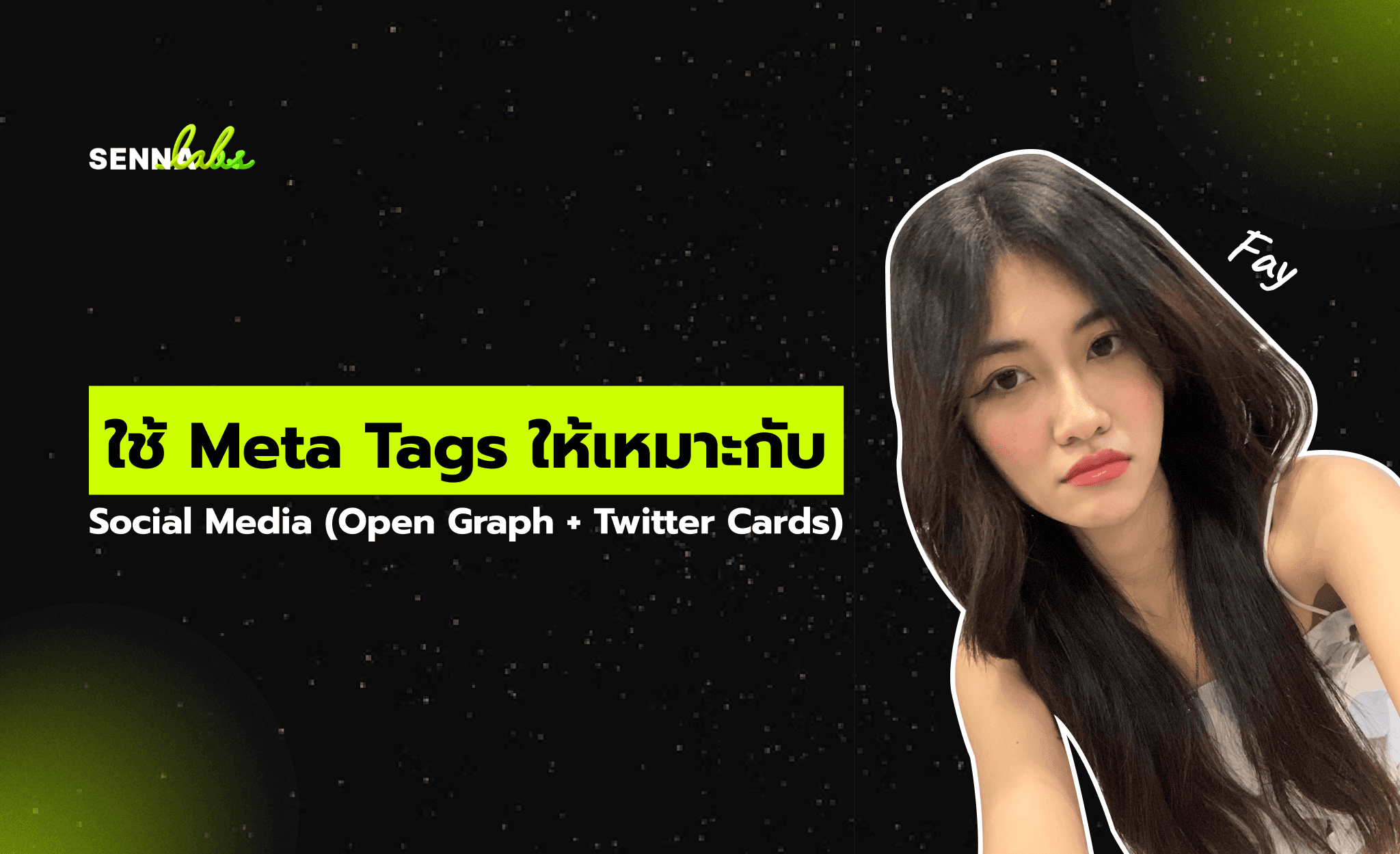 ใช้ Meta Tags ให้เหมาะกับ Social Media (Open Graph + Twitter Cards)