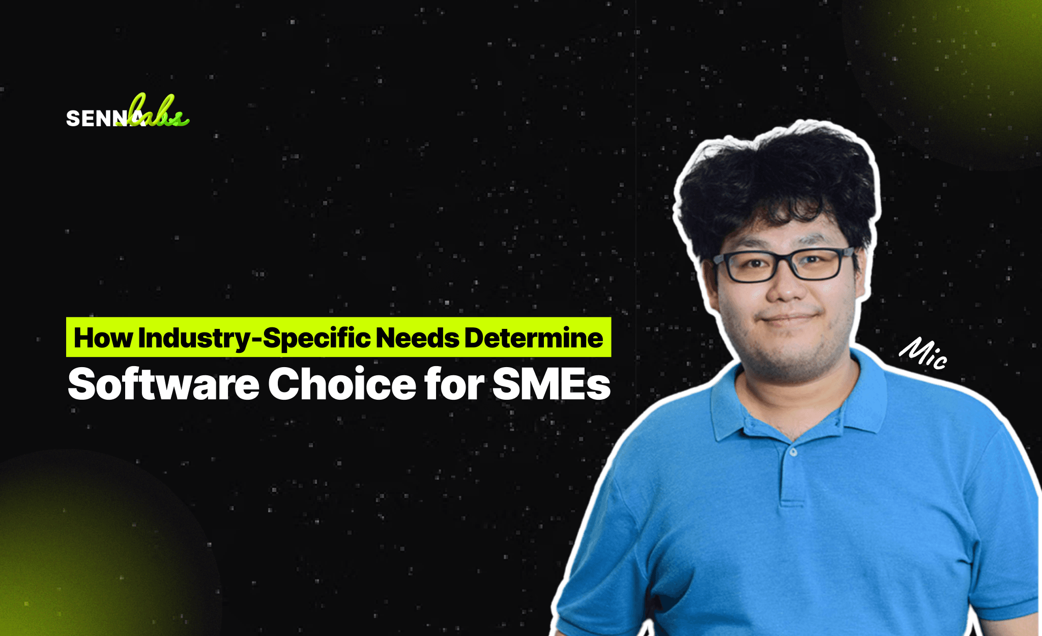 How Industry-Specific Needs Determine Software Choice for SMEs