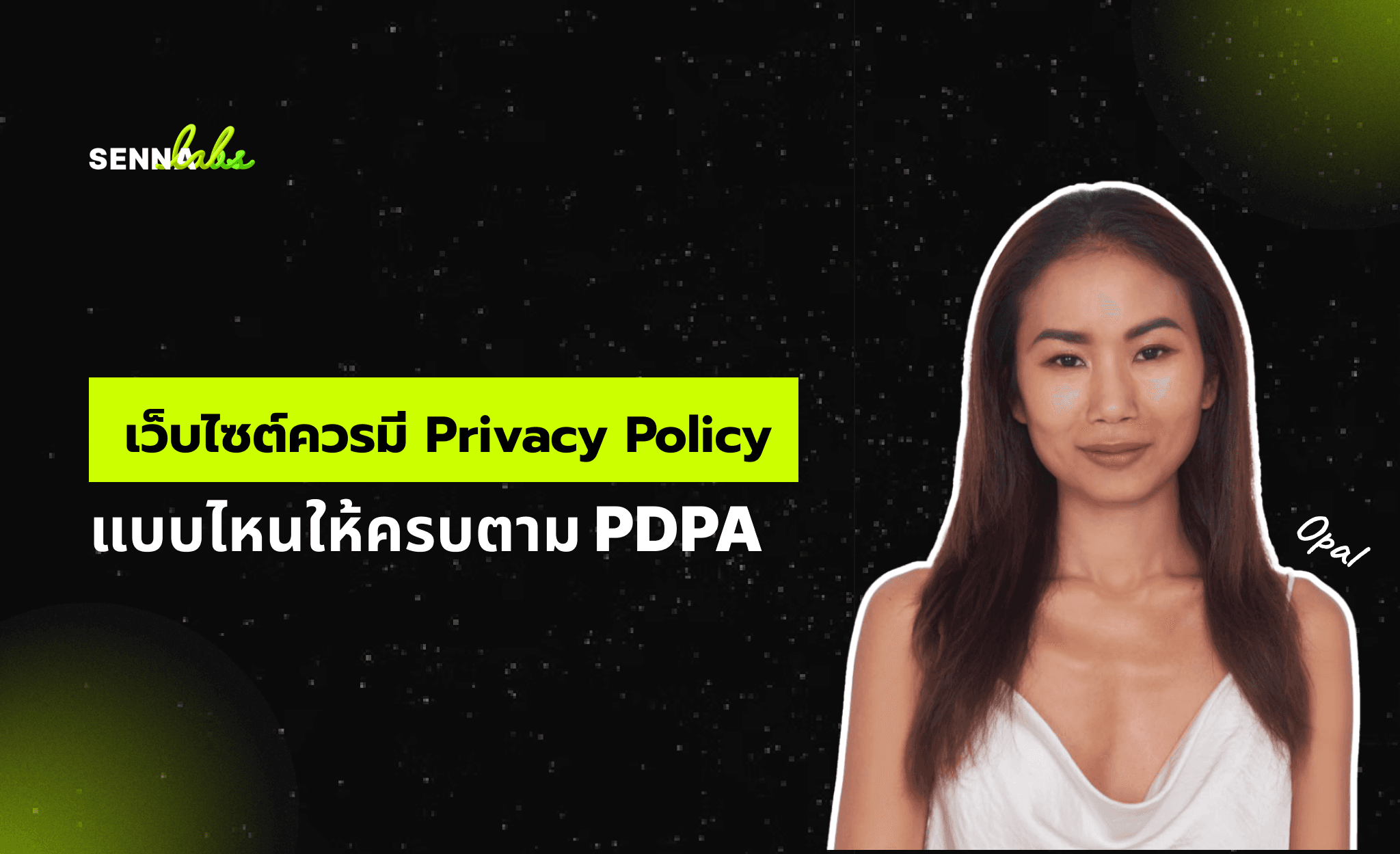 เว็บไซต์ควรมี Privacy Policy แบบไหนให้ครบตาม PDPA