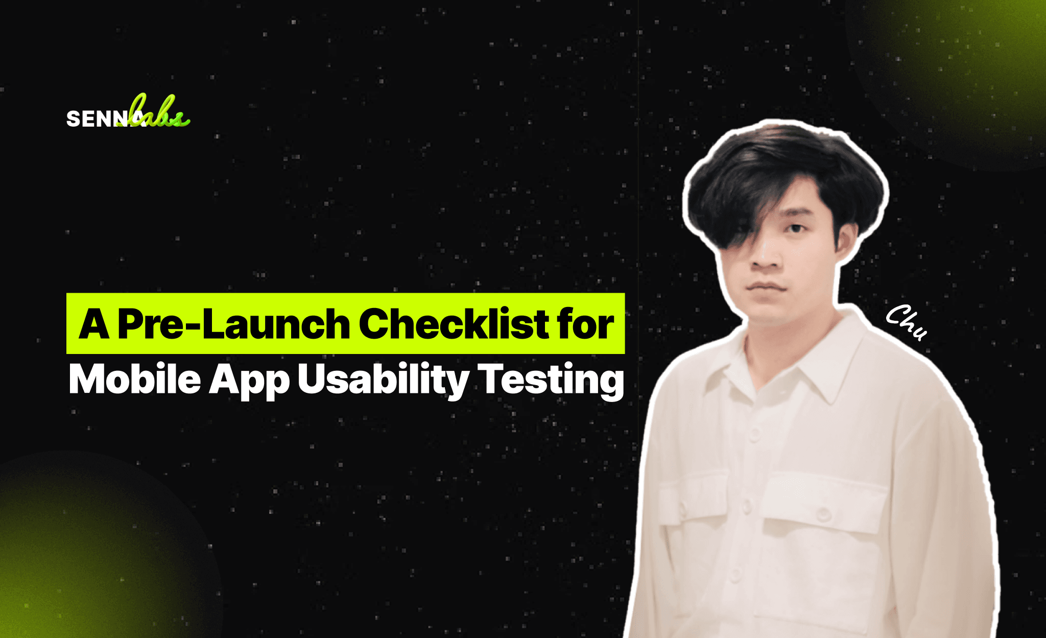 A Pre-Launch Checklist for Mobile App Usability Testing
