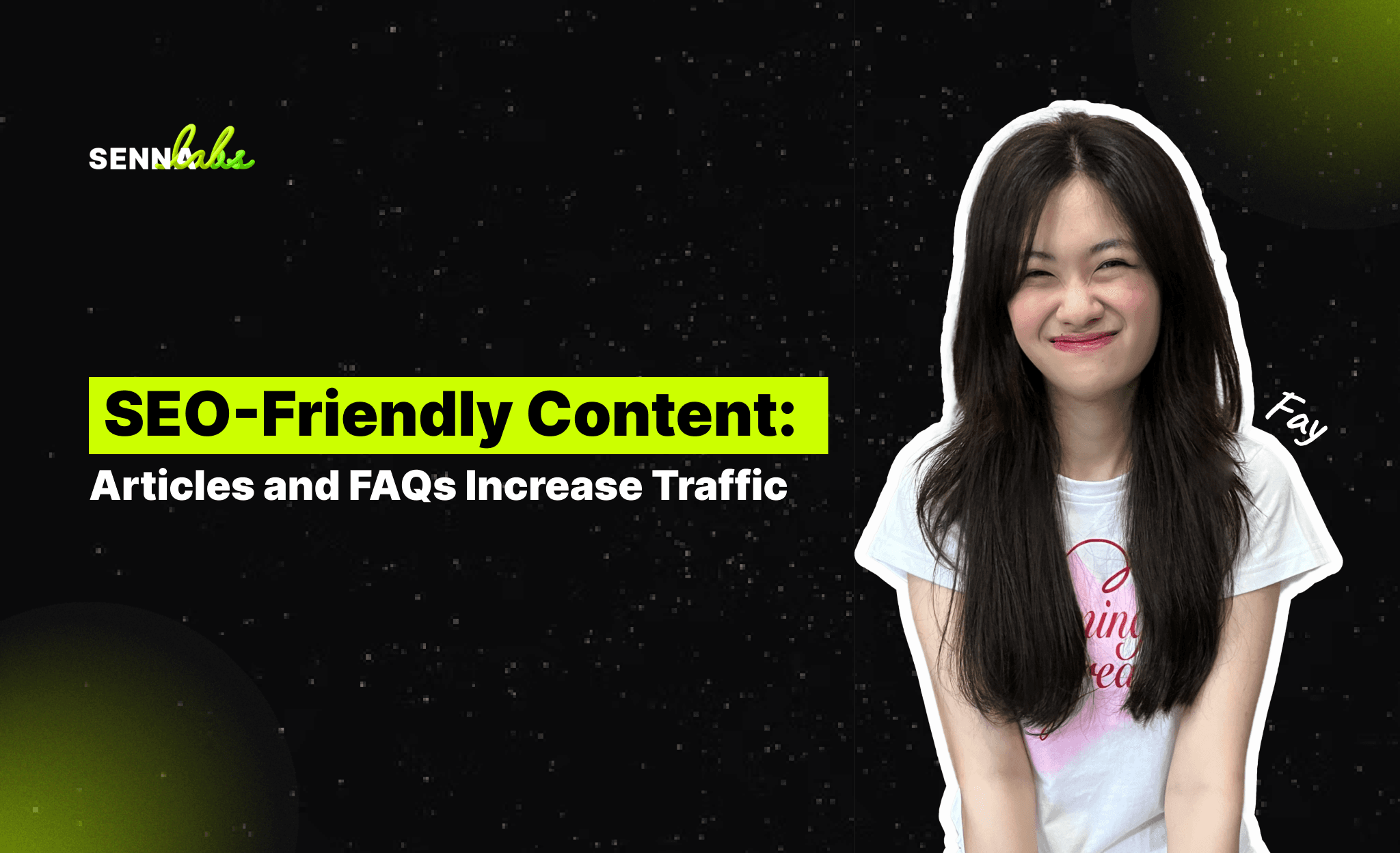 SEO-Friendly Content: Articles and FAQs Increase Traffic
