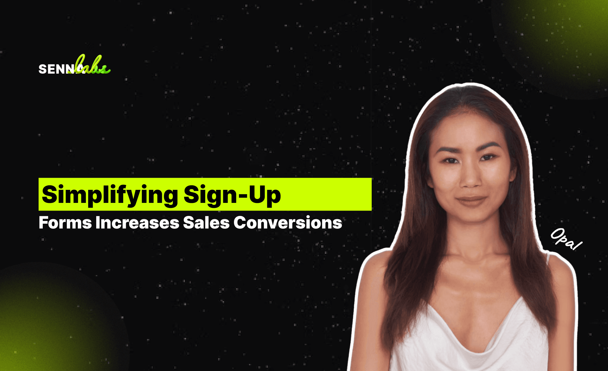 Simplifying Sign-Up Forms Increases Sales Conversions