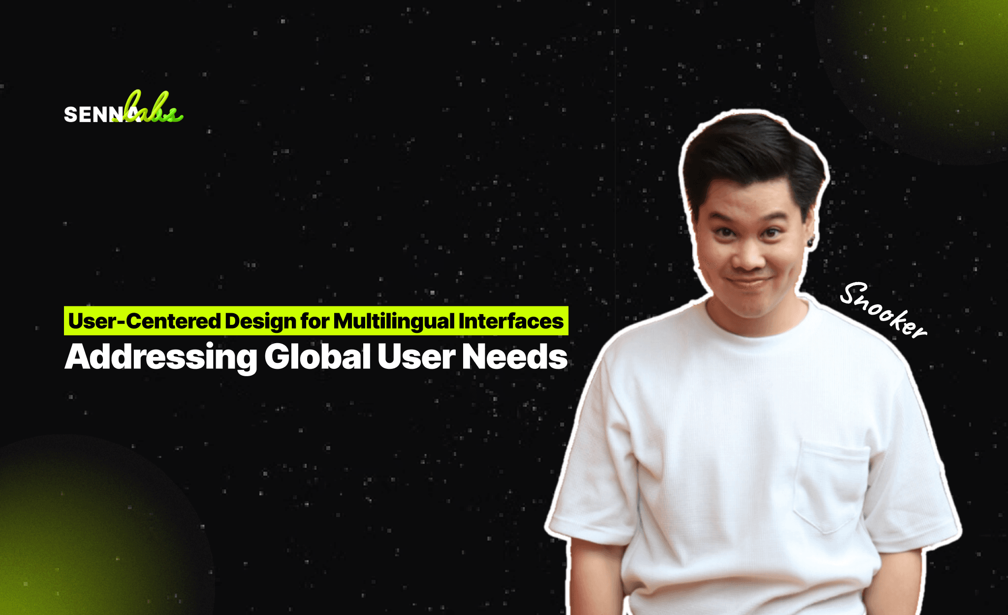 User-Centered Design for Multilingual Interfaces: Addressing Global User Needs