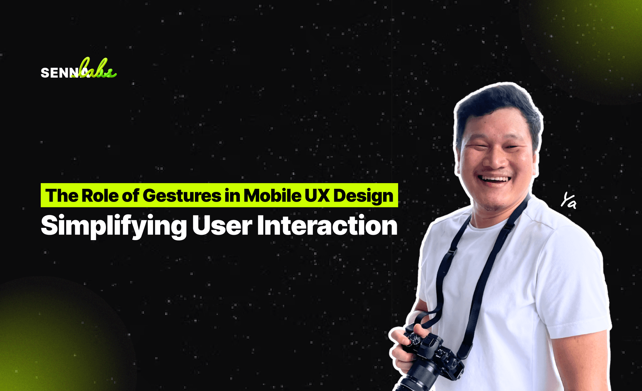 The Role of Gestures in Mobile UX Design: Simplifying User Interaction