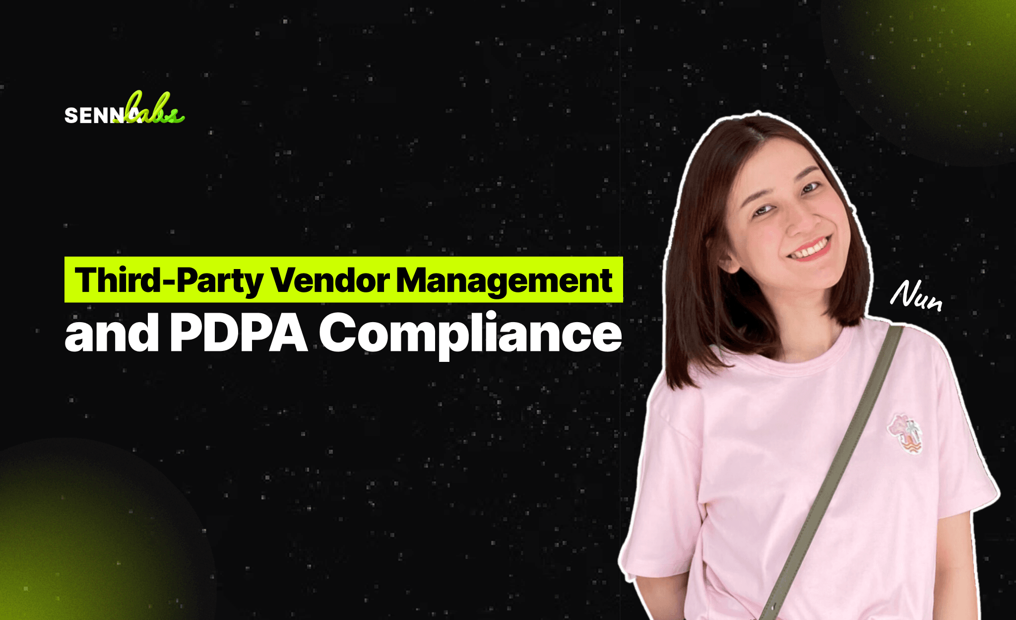 Third-Party Vendor Management and PDPA Compliance