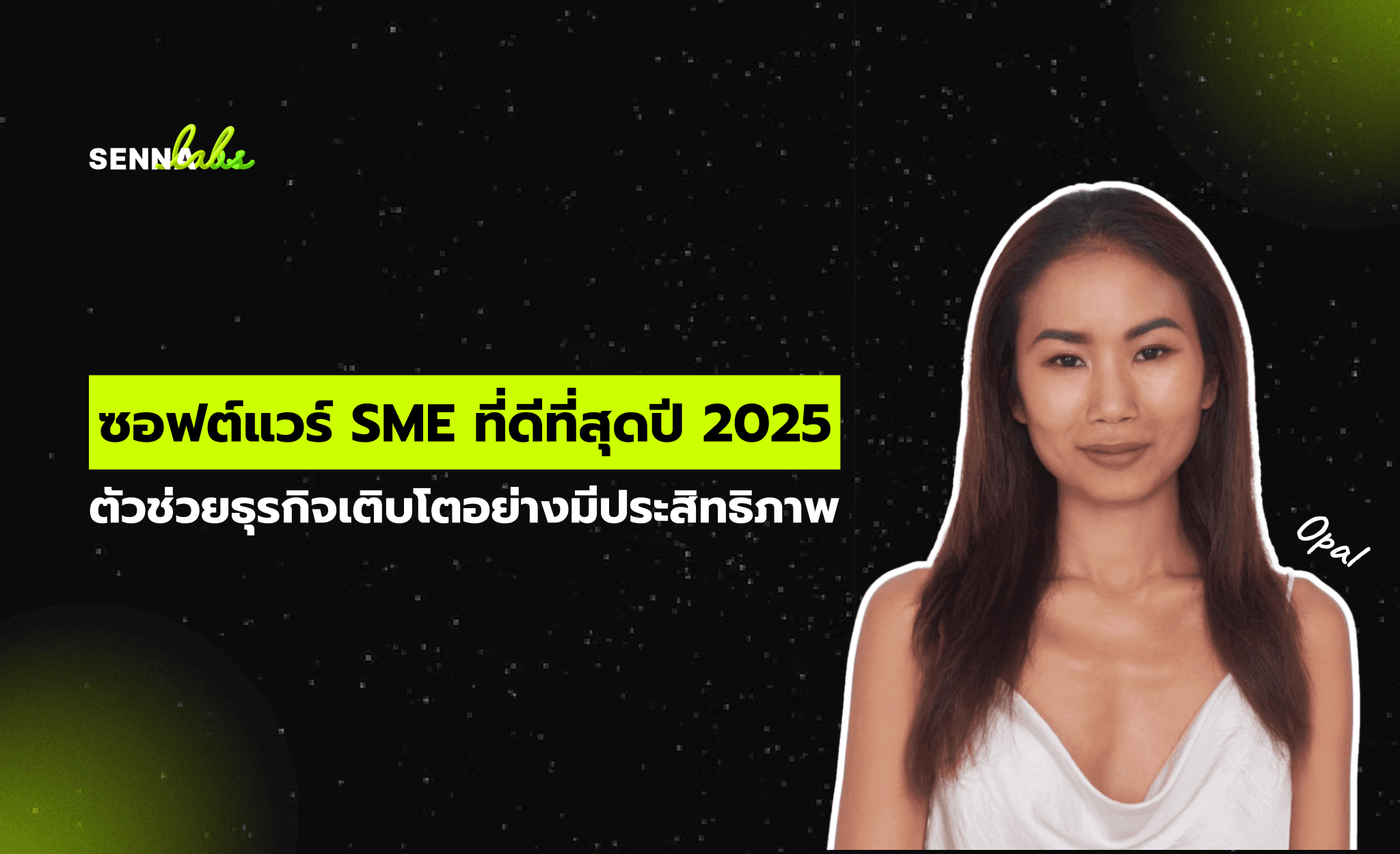 ซอฟต์แวร์ SME ที่ดีที่สุดปี 2025: ตัวช่วยธุรกิจเติบโตอย่างมีประสิทธิภาพ